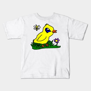 Yellow Chick and Bumble Bee 2 Kids T-Shirt